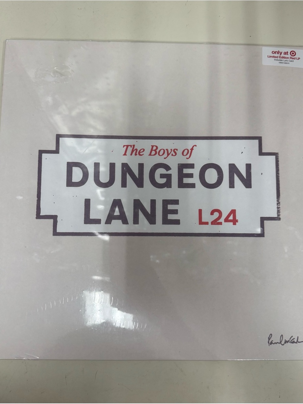 Paul McCartney - The Boys of Dungeon Lane L24 Limited Edition Red Vinyl SEALED